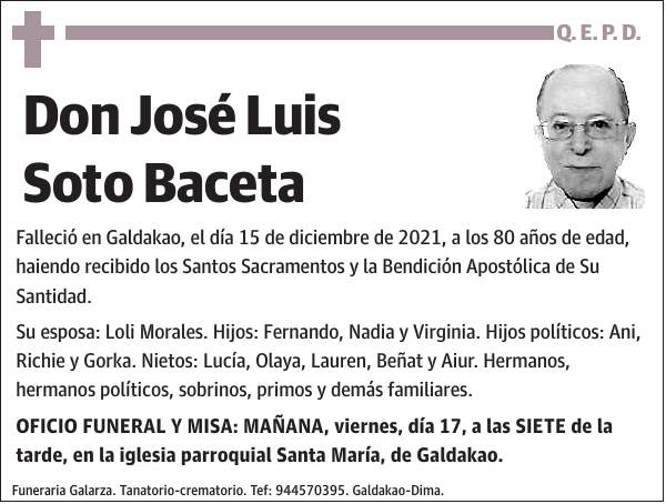 José Luis Soto Baceta