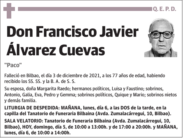 Francisco Javier Álvarez Cuevas