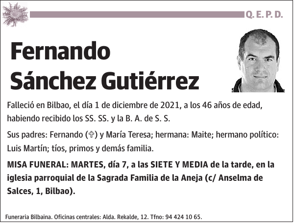 Fernando Sánchez Gutiérrez