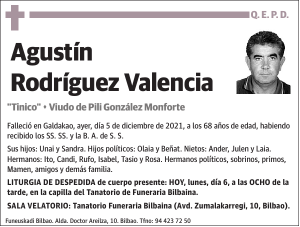 Agustín Rodríguez Valencia