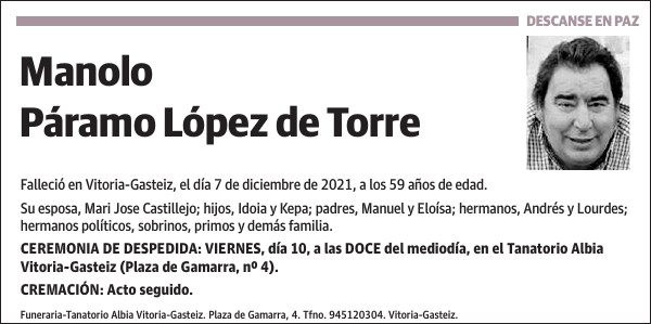 Manolo Páramo López de Torre