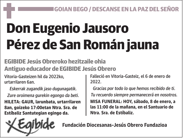 Eugenio Jausoro Pérez de San Román