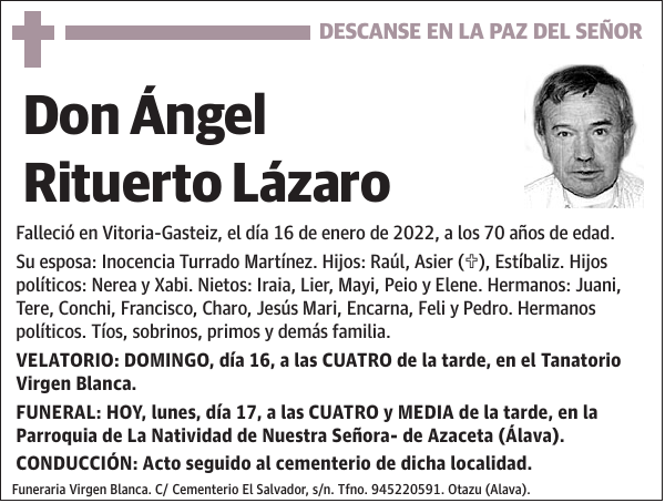 Ángel Rituerto Lázaro