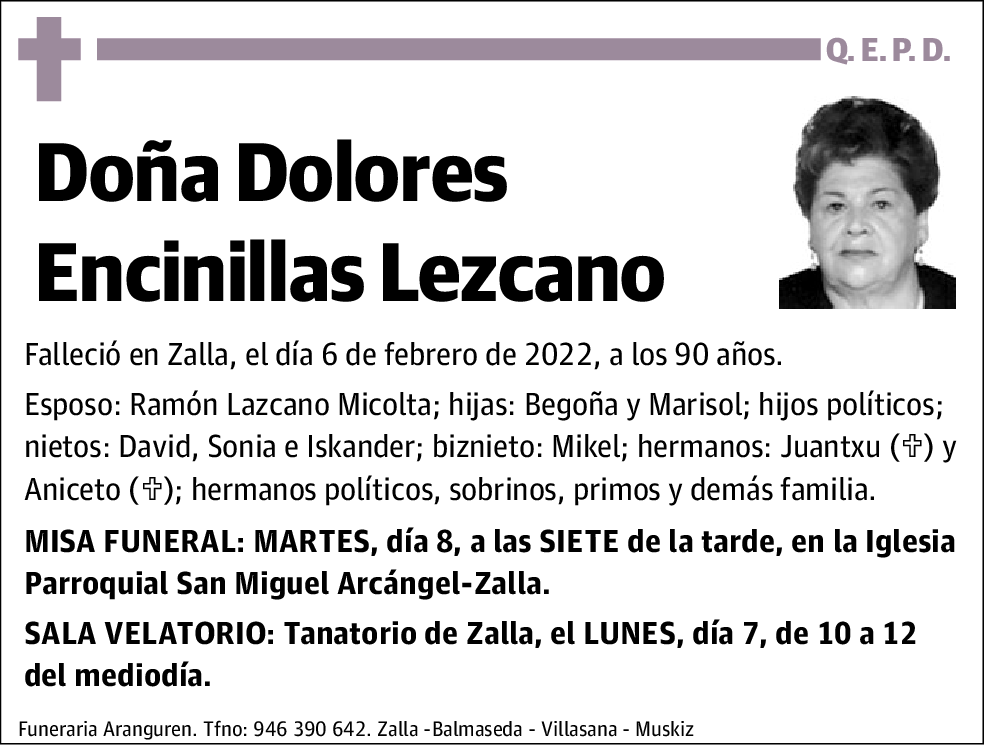 Dolores Encinillas Lezcano