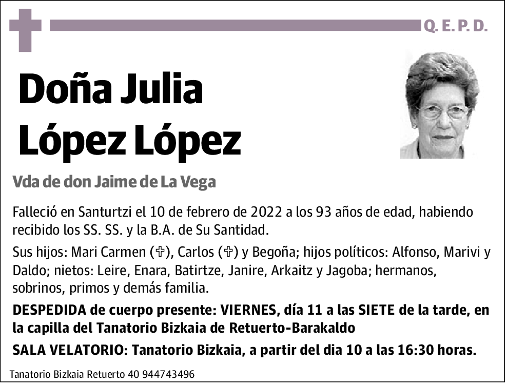 Julia López López