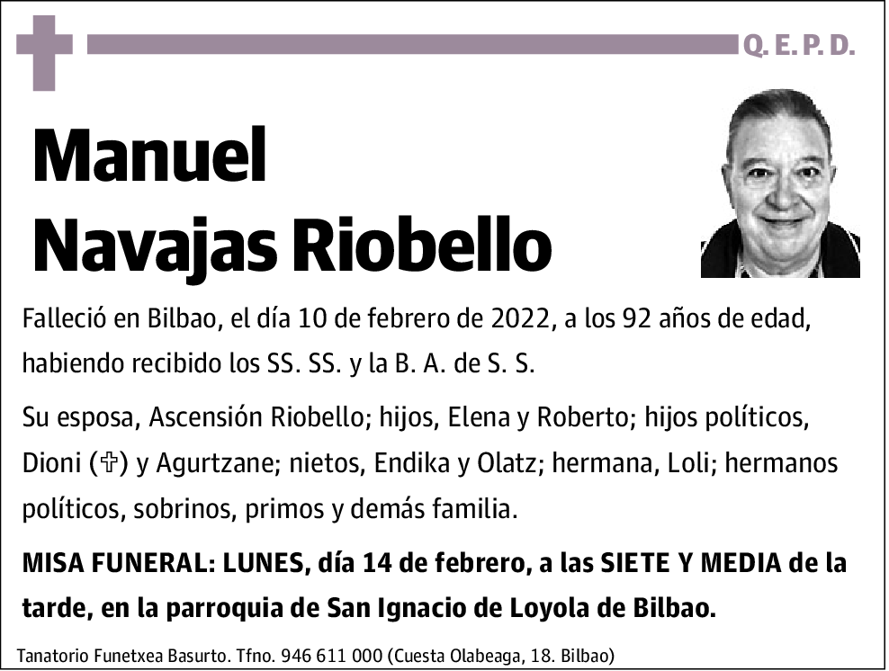 Manuel Navajas Riobello