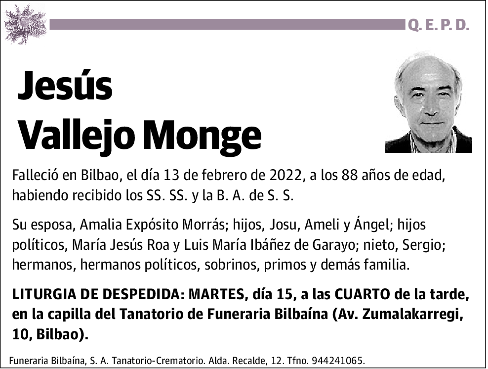 Jesús Vallejo Monge