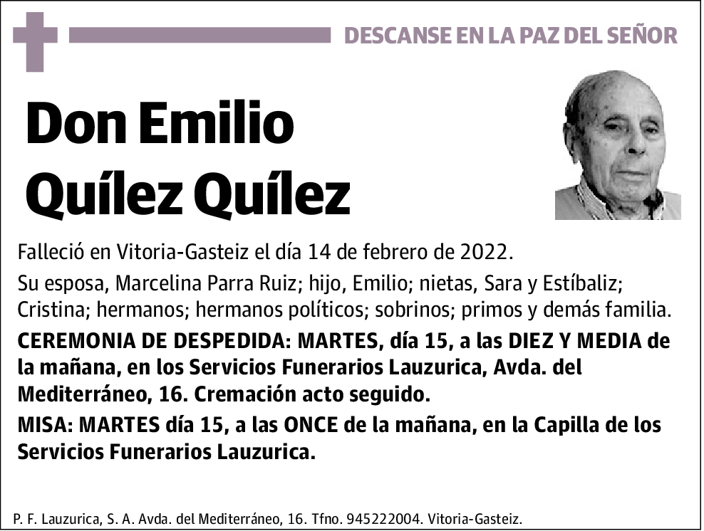 Emilio Quílez Quílez