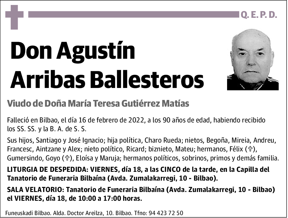 Agustín Arribas Ballesteros