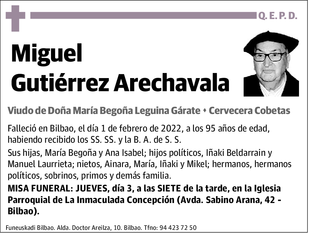Miguel Gutiérrez Arechavala