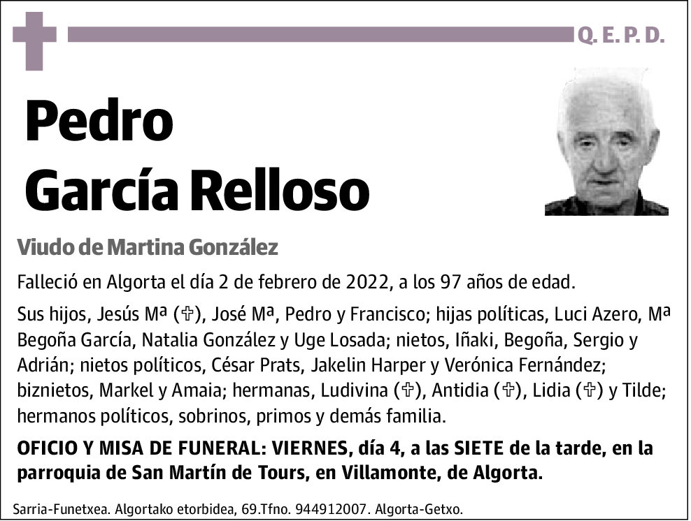 Pedro García Relloso