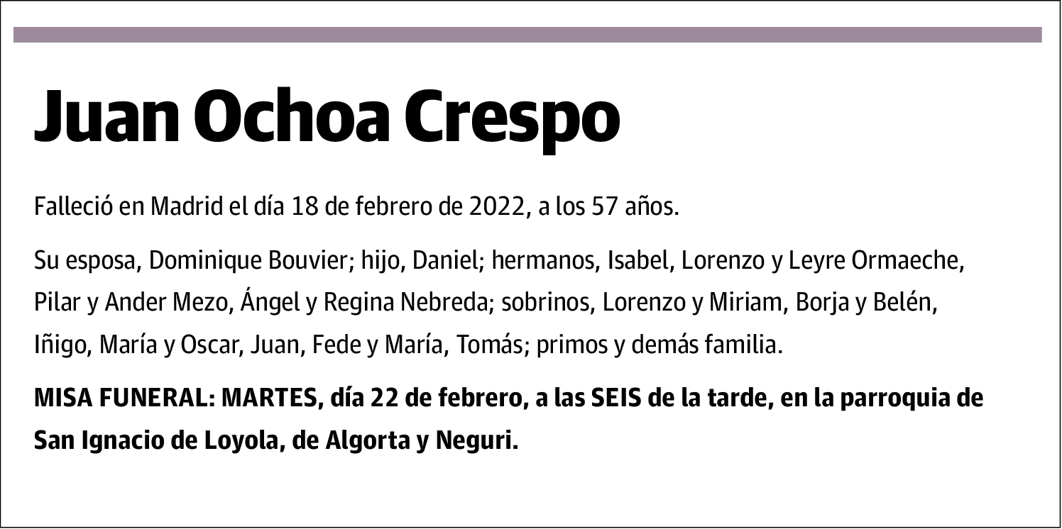 Juan Ochoa Crespo