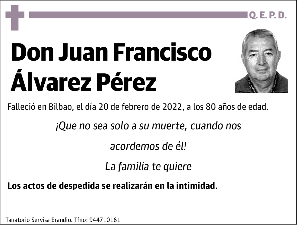 Juan Francisco Álvarez Pérez