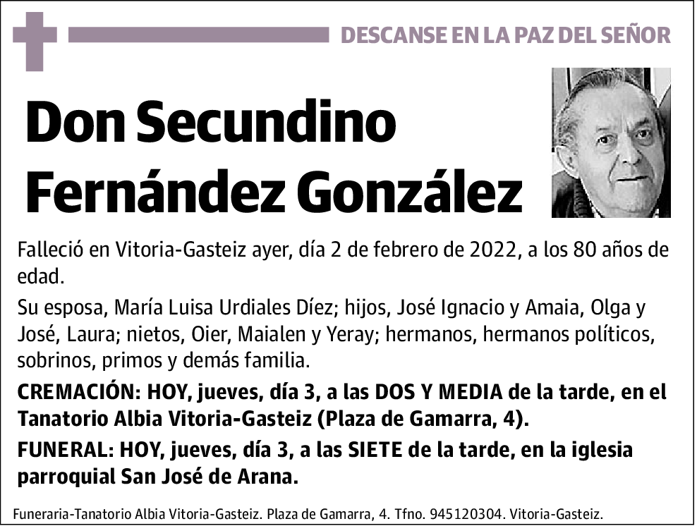 Secundino Fernández González