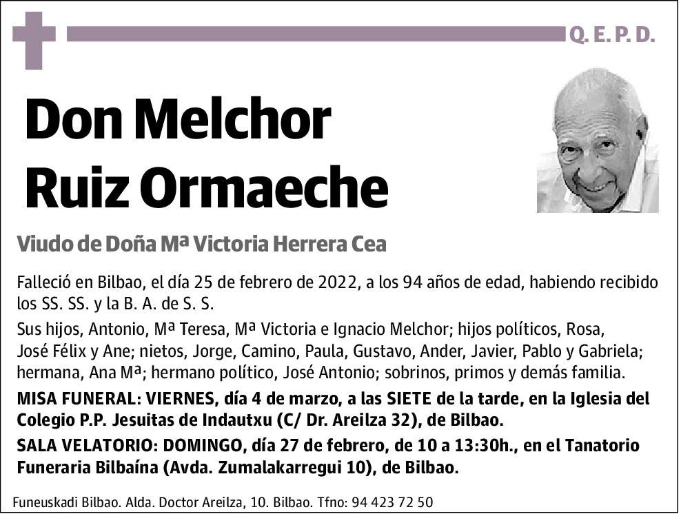 Melchor Ruiz Ormaeche