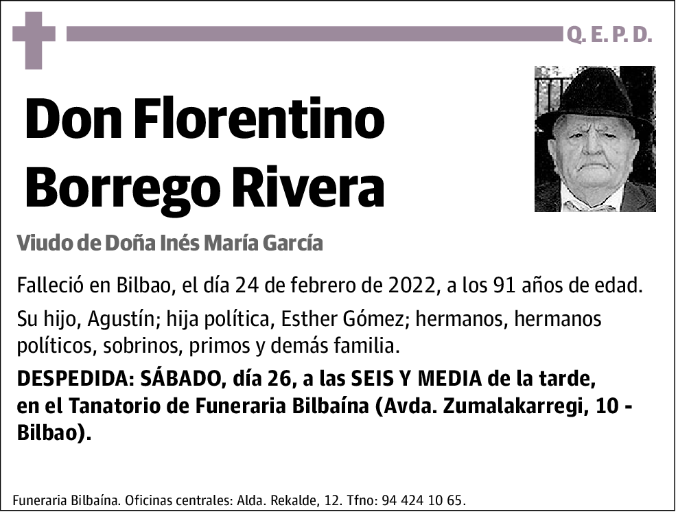 Florentino Borrego Rivera