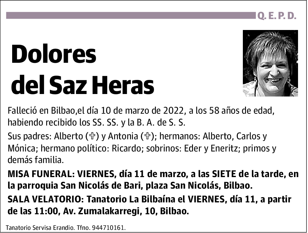 Dolores del Saz Heras