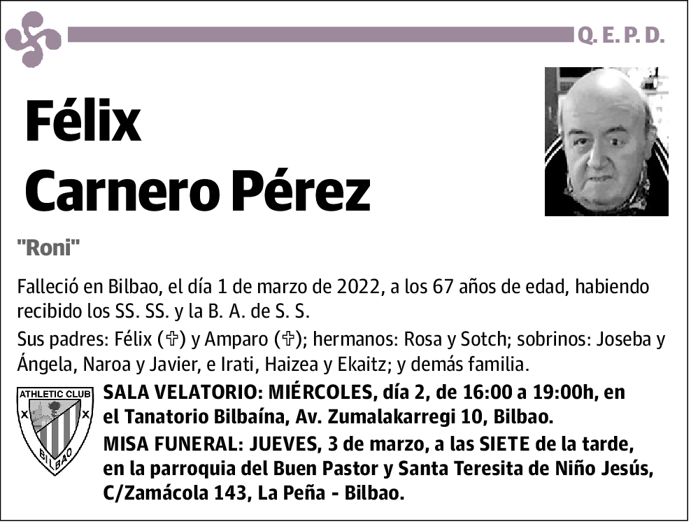 Félix Carnero Perez