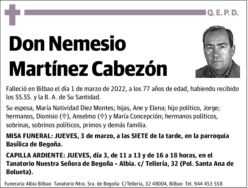 Nemesio Martínez Cabezón