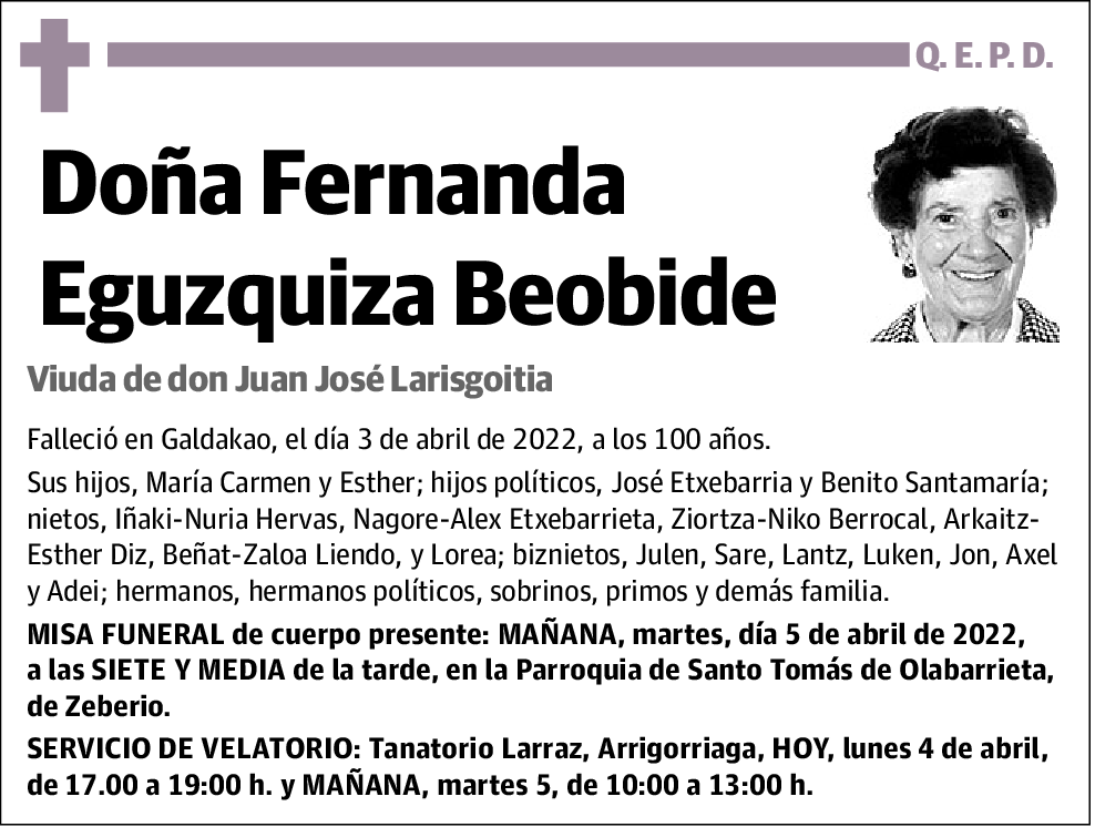 Fernanda Egusquiza Beobide