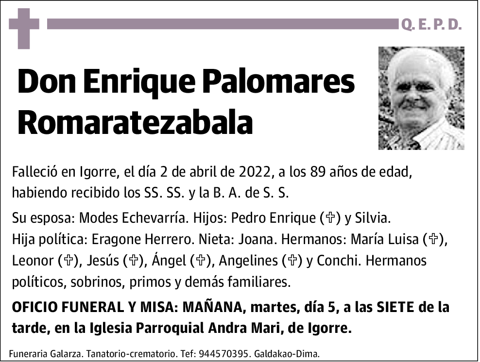 Enrique Palomares Romaratezabala
