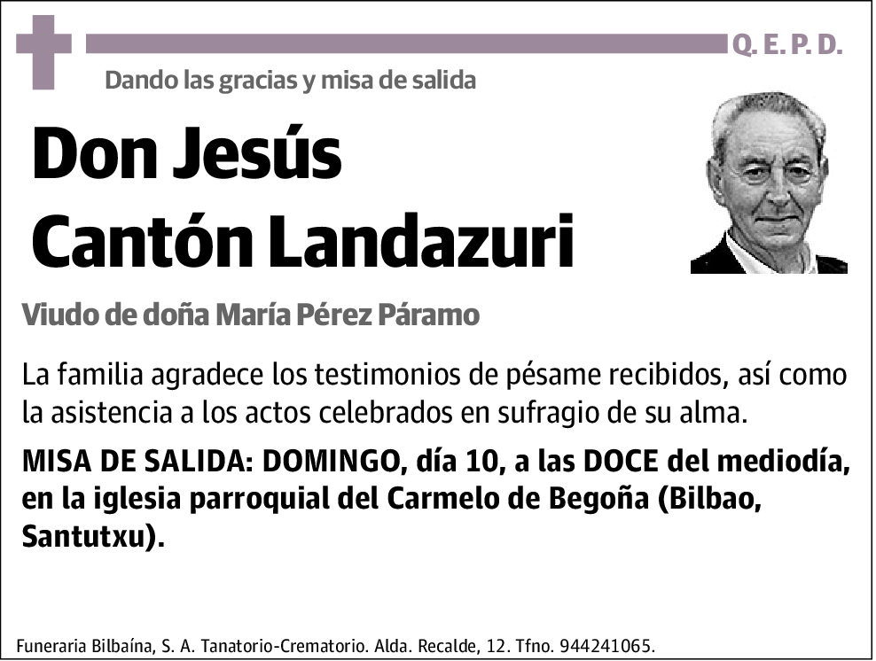 Jesús Cantón Landazuri