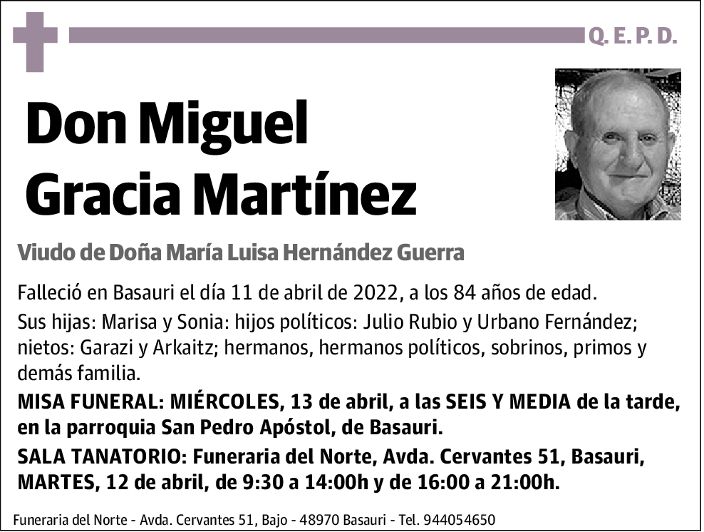 Miguel Gracia Martínez