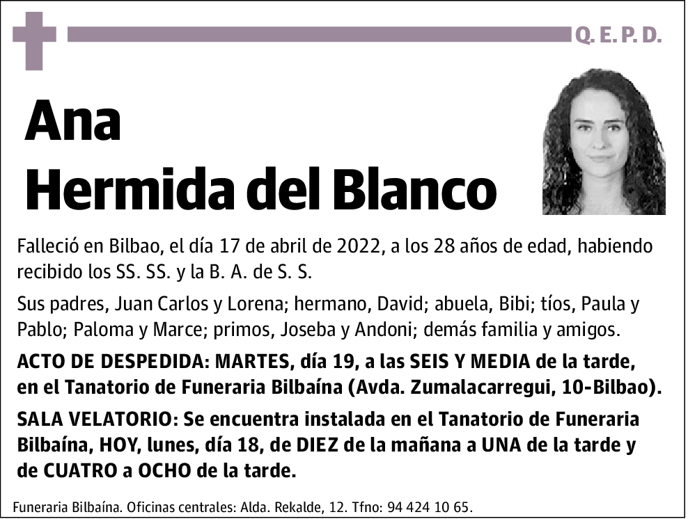 Ana Hermida del Blanco