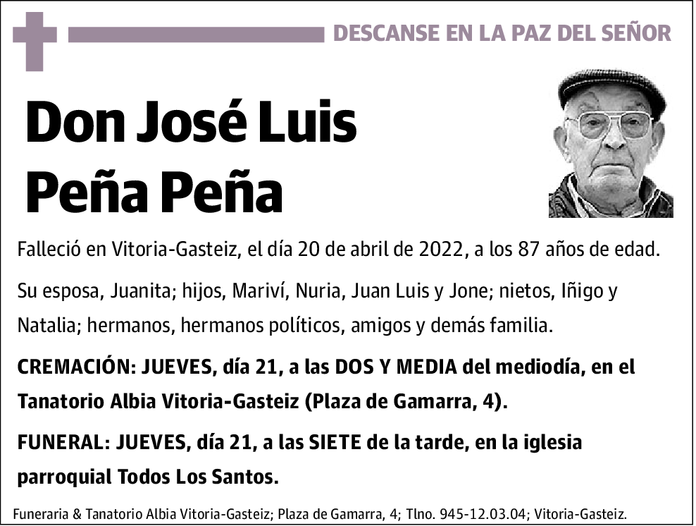 José Luis Peña Peña