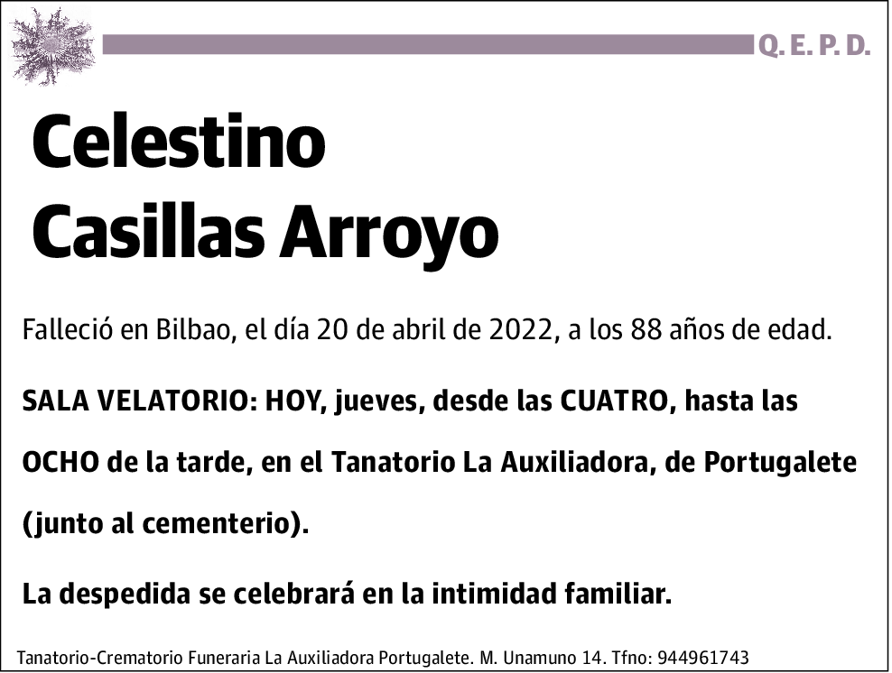 Celestino Casillas Arroyo
