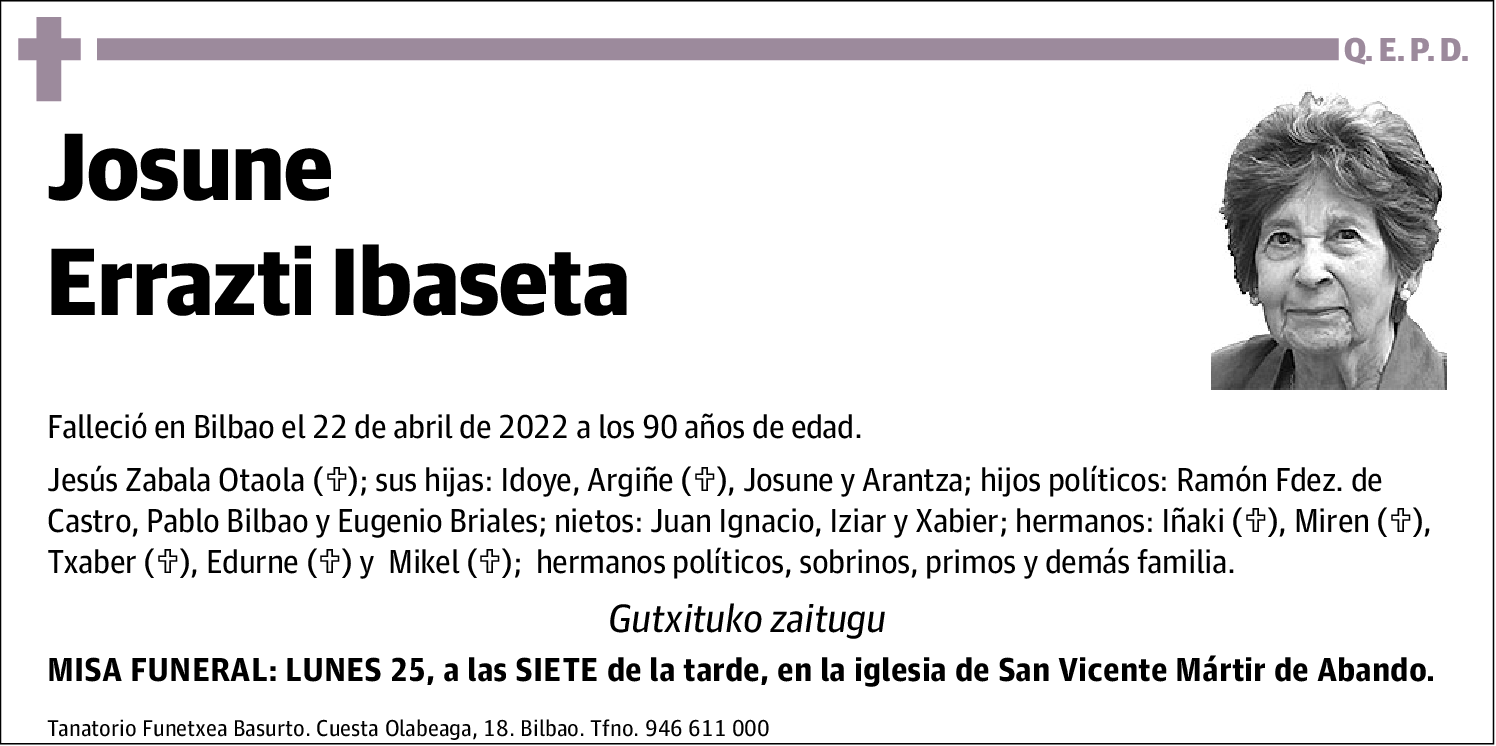 Josune Errazti Ibaseta