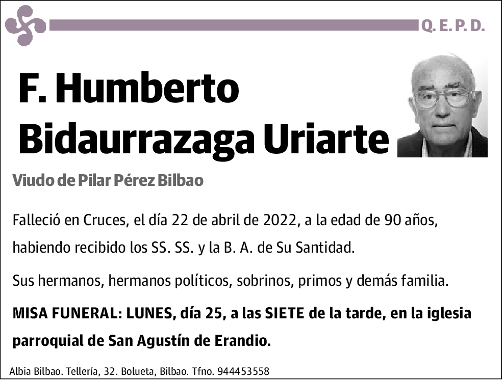 Fernando Bidaurrazaga Uriarte