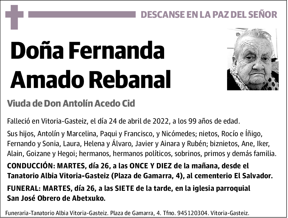 Fernanda Amado Rebanal