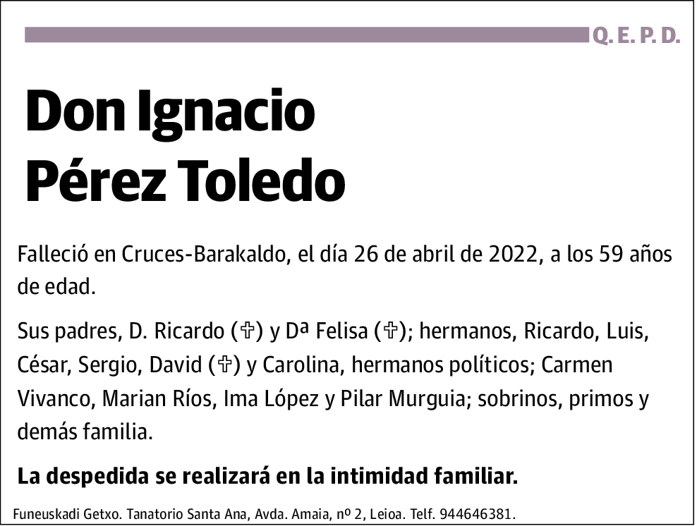 Ignacio Pérez Toledo