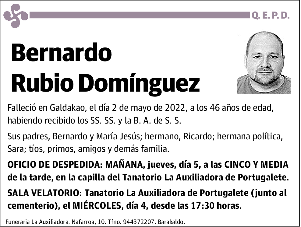 Bernardo Rubio Domínguez