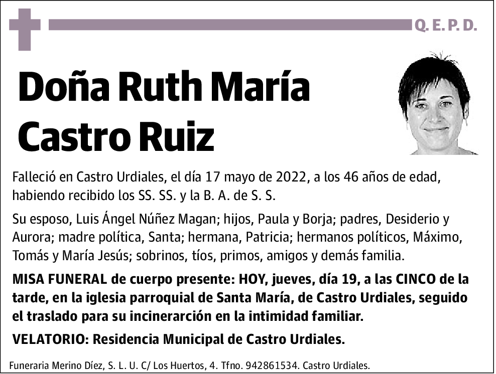 Ruth María Castro Ruiz
