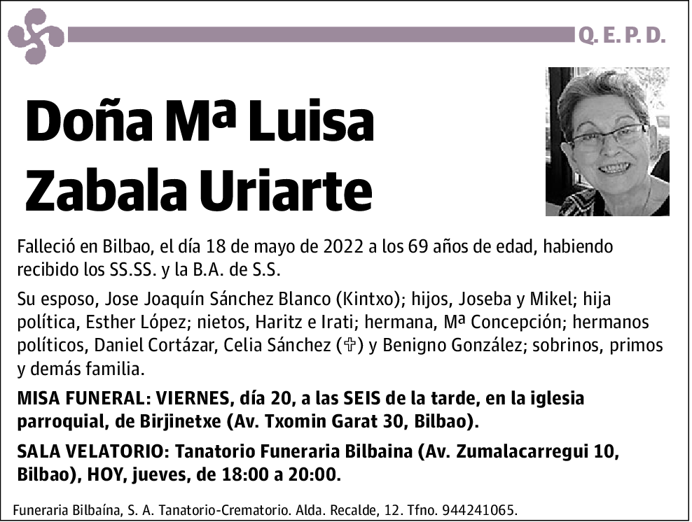 María Luisa Zabala Uriarte