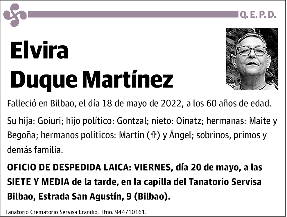 Elvira Duque Martínez