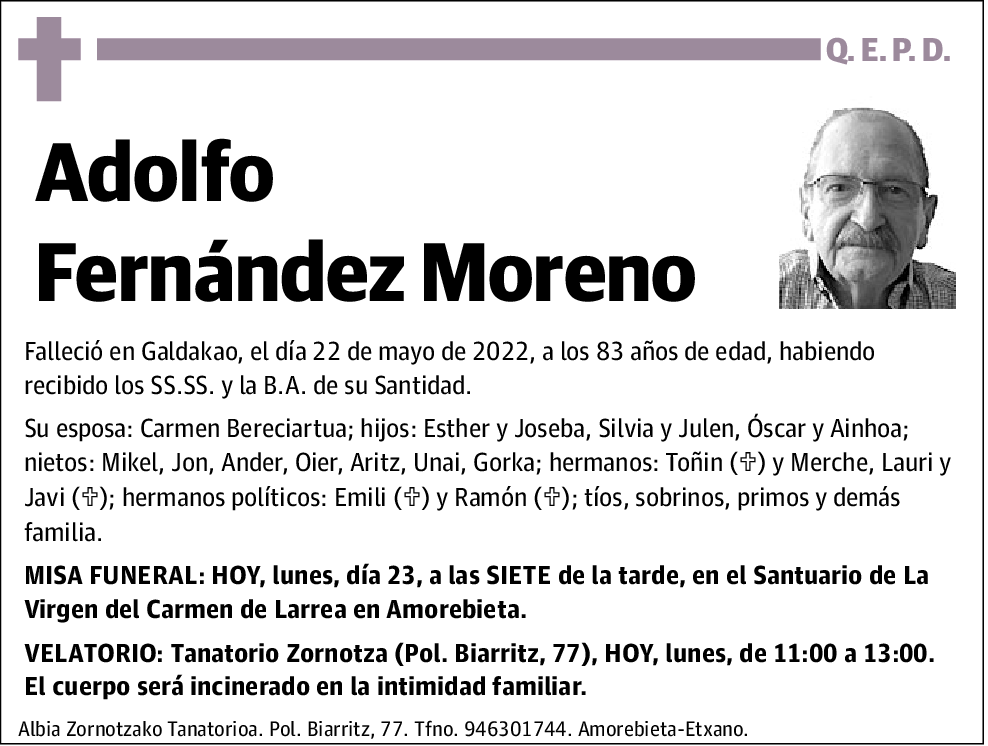 Adolfo Fernández Moreno