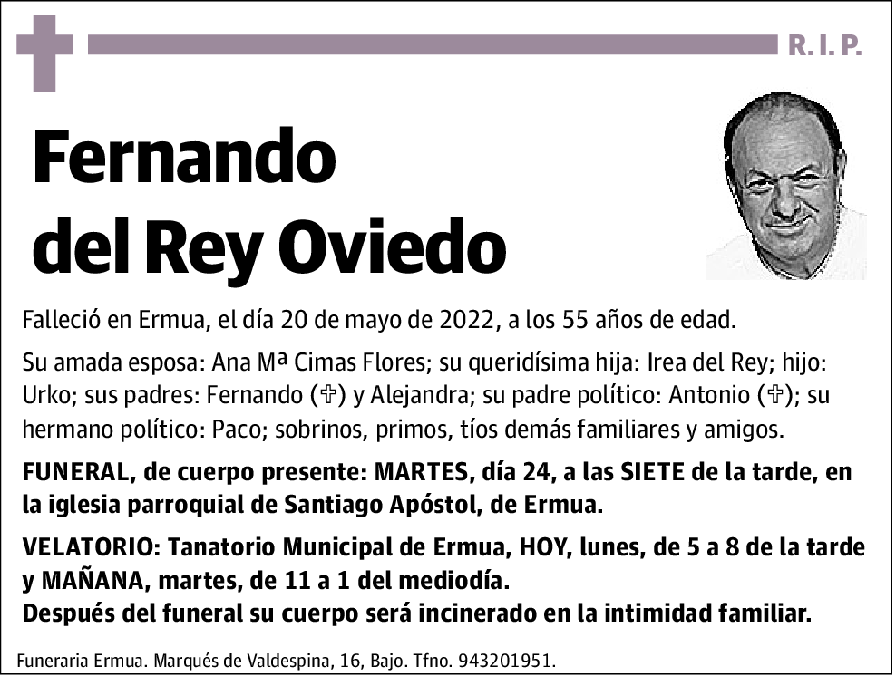 Fernando del Rey Oviedo