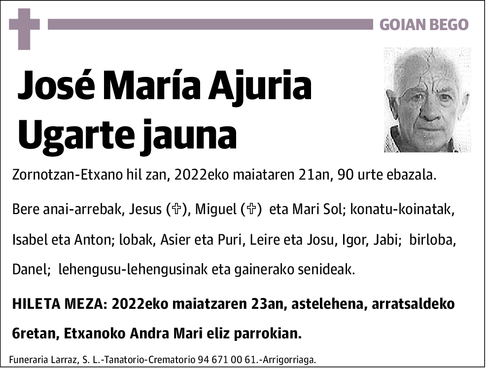 José María Ajuria Ugarte