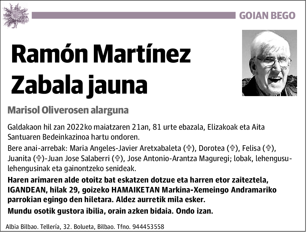 Ramón Martínez Zabala