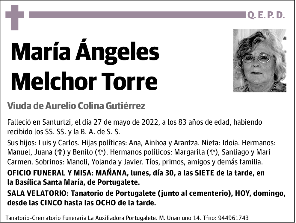 María Ángeles Melchor Torre