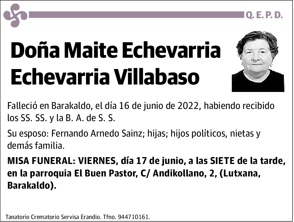 Maite Echevarria Echevarria Villabaso