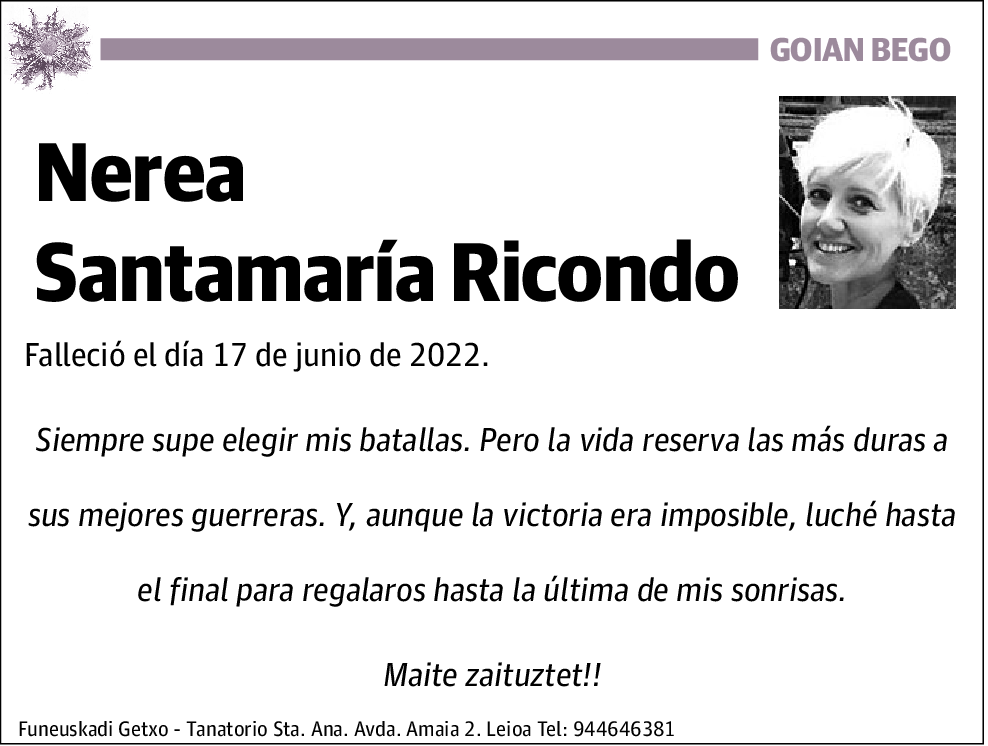 Nerea Santamaría Ricondo