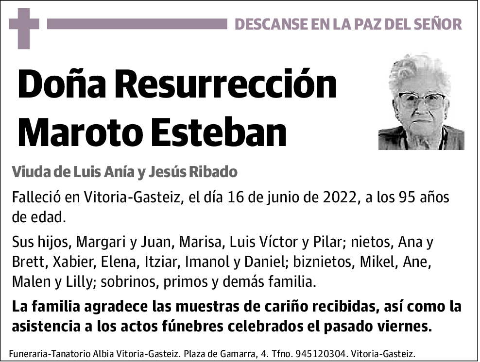 Resurrección Maroto Esteban