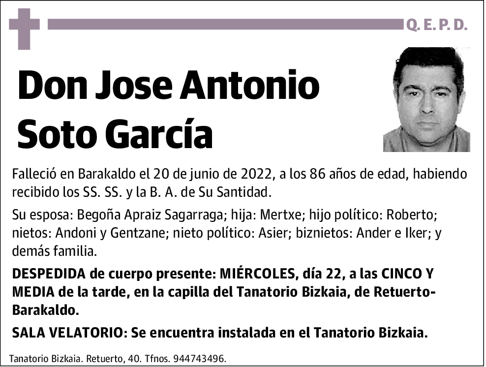 Jose Antonio Soto García