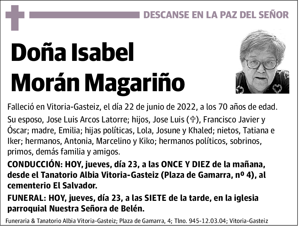 Isabel Morán Magariño