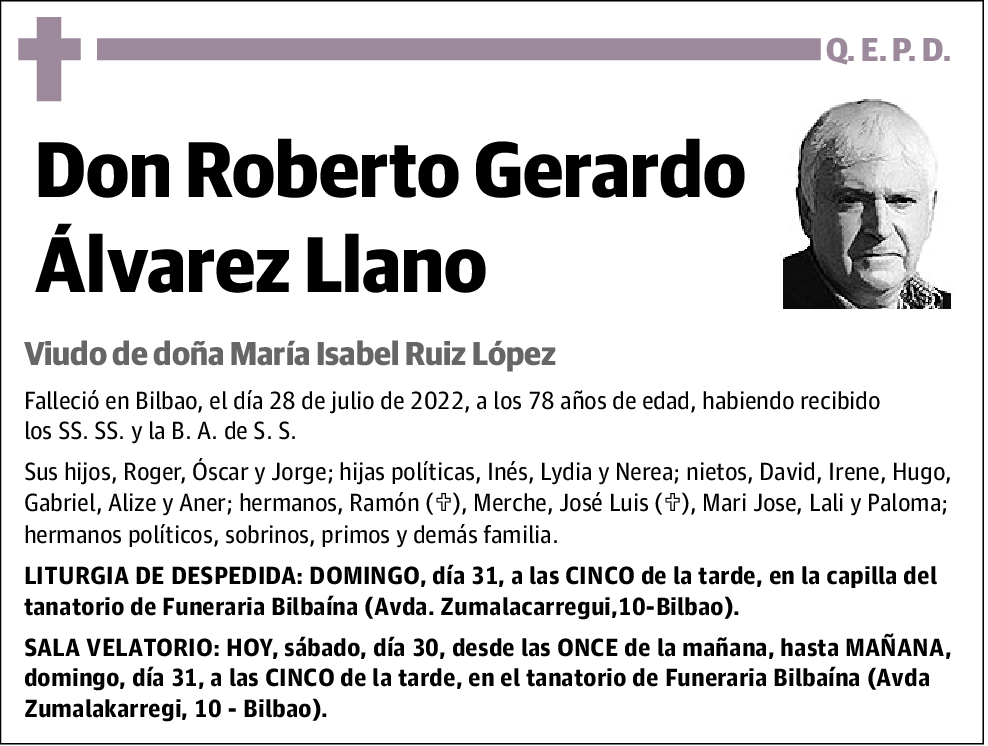 Roberto Gerardo Álvarez Llano
