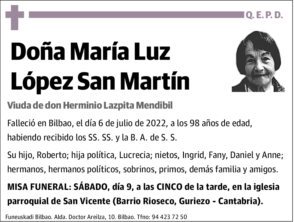 María Luz López San Martín
